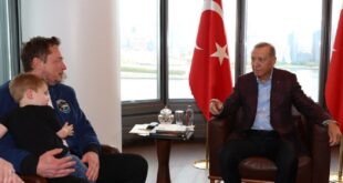 أردوغان يلتقي بالملياردير الأمريكي إيلون ماسك بنييورك